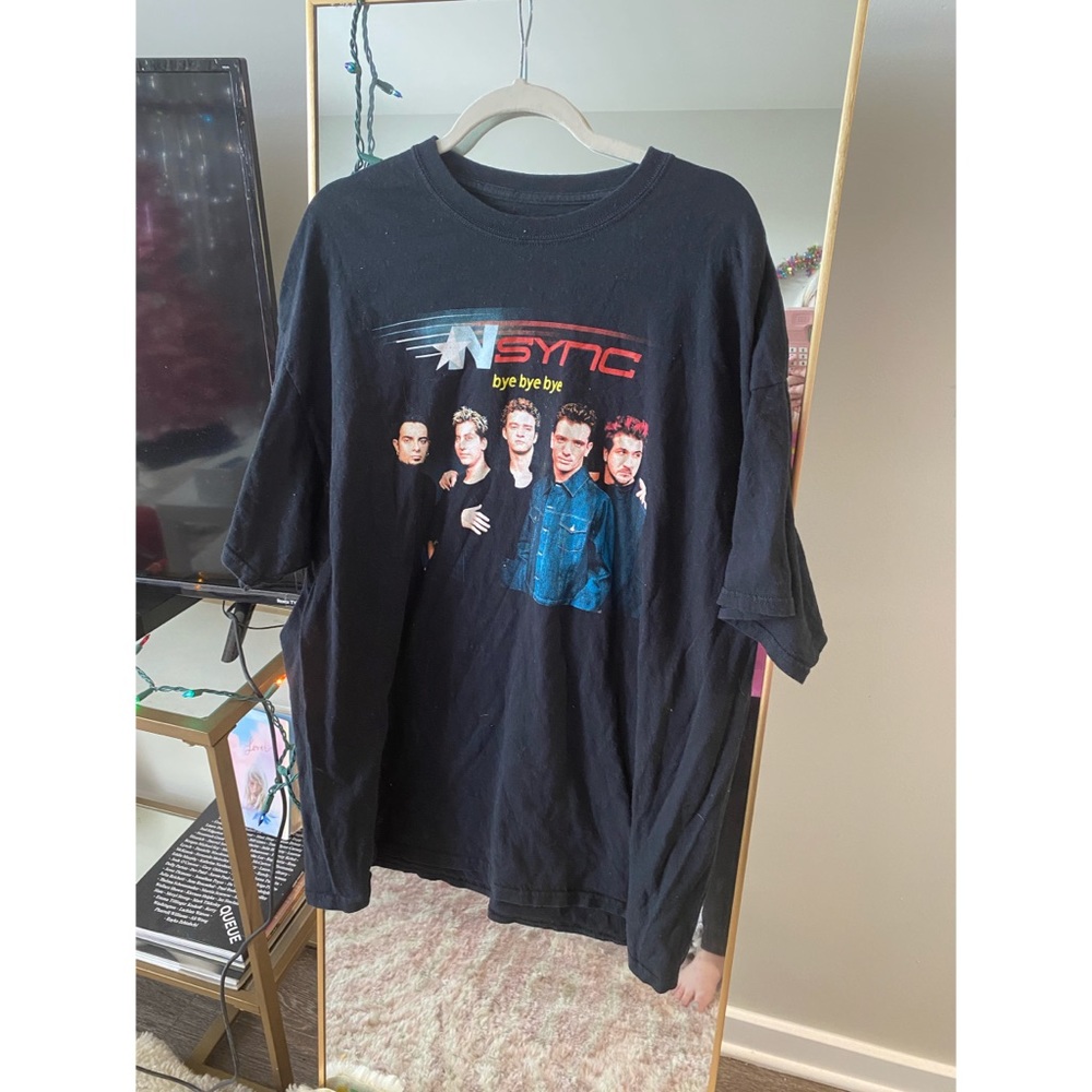 N’Sync Bye Bye Bye XL 100% Cotton T-Shirt